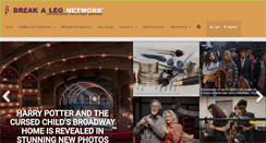 Desktop Screenshot of breakalegnetwork.com